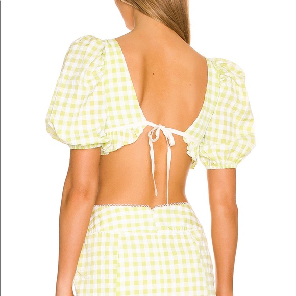 For Love and Lemons Maureen set (lime green in color). NWT! Bought for $275 - Picture 2 of 4